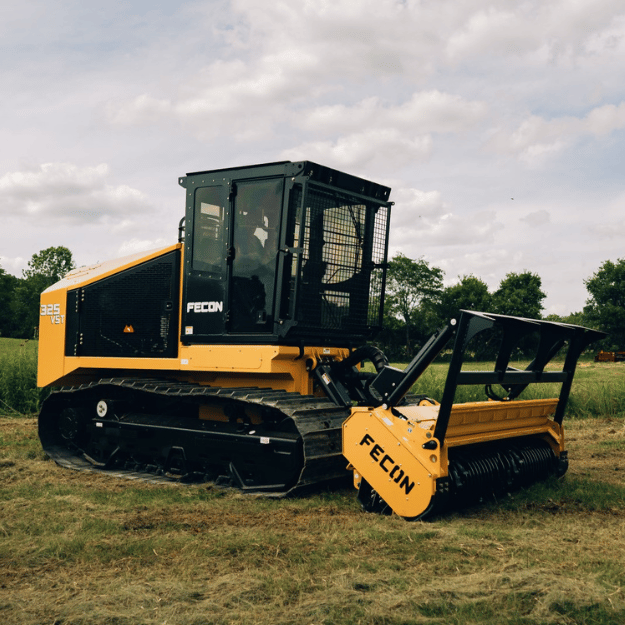 Fecon 325VST Mulching Tractor Beauty Photo in a Field