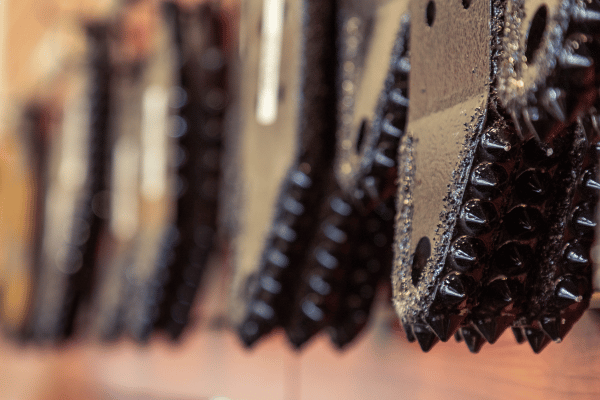 Vermeer HDD Tooling Hanging on Wall