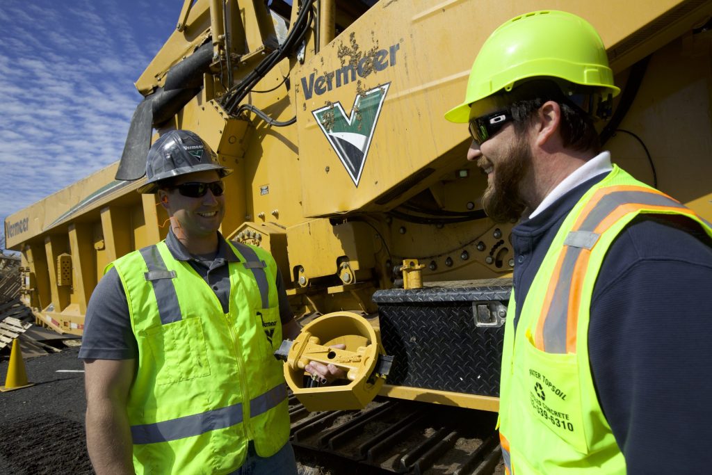 Recycling & Forestry Specialist in action