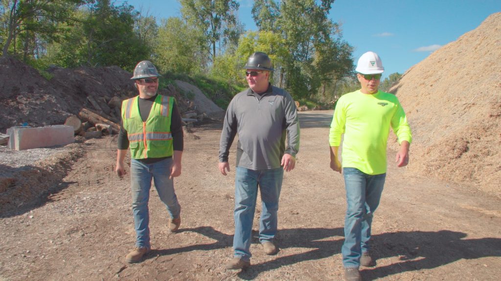 Recycling & Forestry Specialist in action