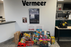 Vermeer All Roads Ashland, VA 2023 Food Drive donation