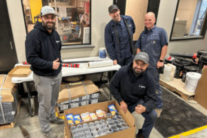 Vermeer All Roads Colfax, NC 2023 Food Drive donation