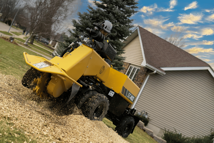 Vermeer SC402 stump cutter