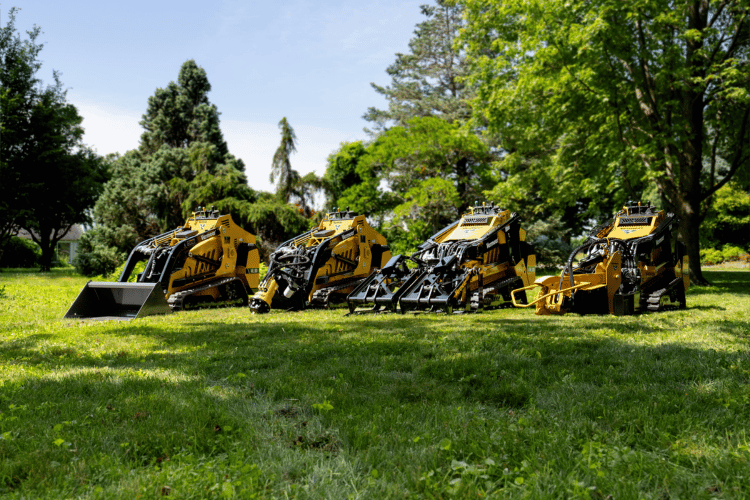 Vermeer Mini Loader machine line up