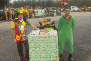Vermeer All Roads Garner, NC 2024 Toy Drive donation