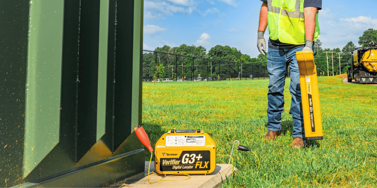 Vermeer G3+ FLX Utility Locator in action