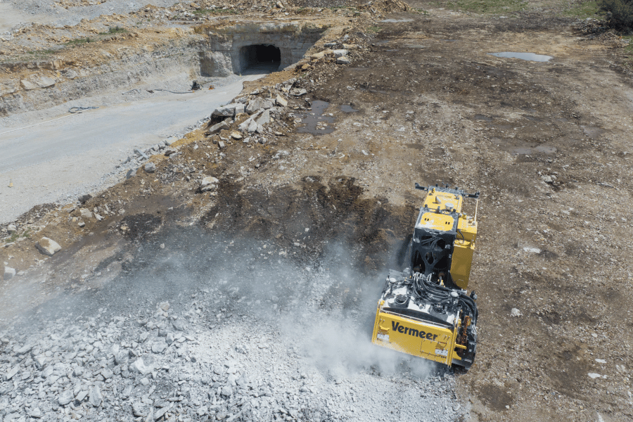 Vermeer SM55 Surface Miner at work
